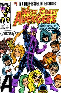 Cover Thumbnail for West Coast Avengers (Marvel, 1984 series) #1 [Direct]