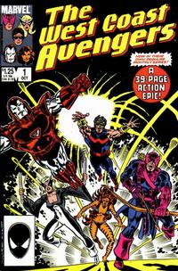 Cover Thumbnail for West Coast Avengers (Marvel, 1985 series) #1 [Direct]