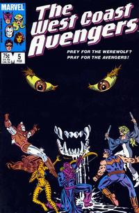 Cover Thumbnail for West Coast Avengers (Marvel, 1985 series) #5 [Direct]