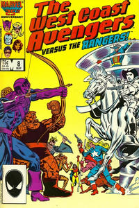 Cover for West Coast Avengers (Marvel, 1985 series) #8 [Direct]