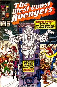 Cover Thumbnail for West Coast Avengers (Marvel, 1985 series) #22 [Direct]