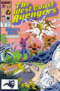 Cover Thumbnail for West Coast Avengers (Marvel, 1985 series) #31 [Direct]