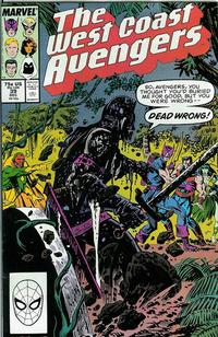 Cover Thumbnail for West Coast Avengers (Marvel, 1985 series) #39 [Direct]