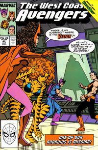 Cover Thumbnail for West Coast Avengers (Marvel, 1985 series) #42 [Direct]