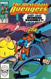 Cover Thumbnail for West Coast Avengers (Marvel, 1985 series) #46 [Direct]