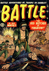 Cover for Battle (Marvel, 1951 series) #10