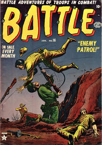 Cover Thumbnail for Battle (Marvel, 1951 series) #16