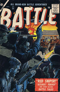 Cover for Battle (Marvel, 1951 series) #54