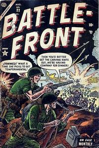 Cover for Battlefront (Marvel, 1952 series) #22