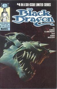 Cover Thumbnail for The Black Dragon (Marvel, 1985 series) #4