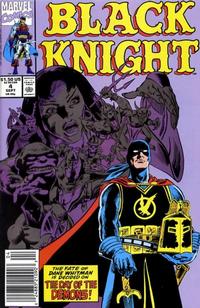 Cover Thumbnail for Black Knight (Marvel, 1990 series) #4