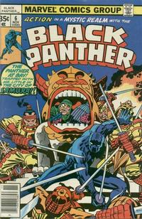 Cover for Black Panther (Marvel, 1977 series) #6