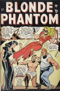 Cover Thumbnail for Blonde Phantom Comics (Marvel, 1946 series) #17