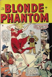 Cover Thumbnail for Blonde Phantom Comics (Marvel, 1946 series) #21
