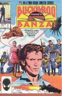 Cover Thumbnail for Buckaroo Banzai (Marvel, 1984 series) #1