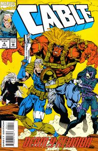 Cover for Cable (Marvel, 1993 series) #4 [Direct Edition]