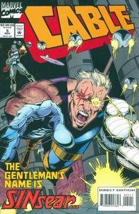 Cover for Cable (Marvel, 1993 series) #5 [Direct Edition]