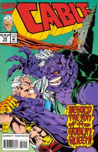 Cover for Cable (Marvel, 1993 series) #14 [Direct Edition]