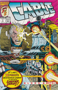 Cover for Cable - Blood and Metal (Marvel, 1992 series) #1 [Direct]