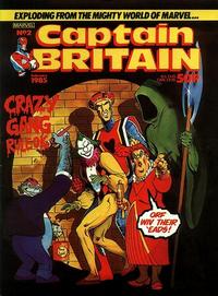 Cover Thumbnail for Captain Britain (Marvel UK, 1985 series) #2