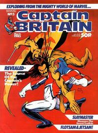 Cover Thumbnail for Captain Britain (Marvel UK, 1985 series) #3