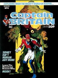 Cover Thumbnail for Captain Britain (Marvel UK, 1985 series) #4