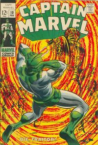 Cover Thumbnail for Captain Marvel (Marvel, 1968 series) #10