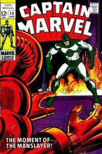 Cover Thumbnail for Captain Marvel (Marvel, 1968 series) #12