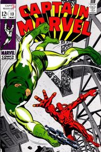 Cover Thumbnail for Captain Marvel (Marvel, 1968 series) #13