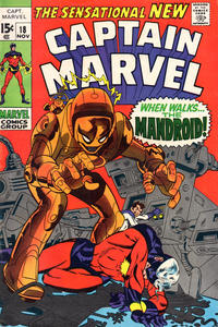 Cover Thumbnail for Captain Marvel (Marvel, 1968 series) #18