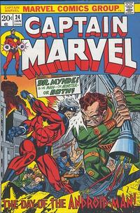Cover Thumbnail for Captain Marvel (Marvel, 1968 series) #24