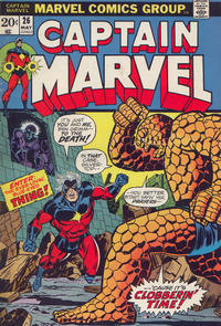 Cover Thumbnail for Captain Marvel (Marvel, 1968 series) #26 [Regular Edition]