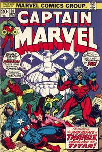 Cover Thumbnail for Captain Marvel (Marvel, 1968 series) #28 [Regular Edition]