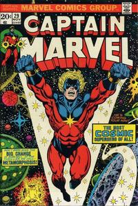 Cover Thumbnail for Captain Marvel (Marvel, 1968 series) #29