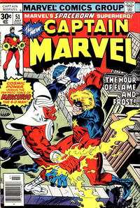 Cover for Captain Marvel (Marvel, 1968 series) #51 [30¢]