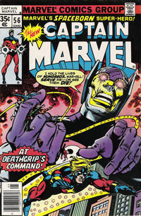 Cover Thumbnail for Captain Marvel (Marvel, 1968 series) #56 [Regular Edition]