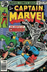 Cover for Captain Marvel (Marvel, 1968 series) #61 [Regular Edition]