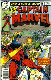 Cover for Captain Marvel (Marvel, 1968 series) #62 [Regular Edition]