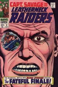 Cover Thumbnail for Capt. Savage and His Leatherneck Raiders (Marvel, 1968 series) #4