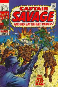 Cover Thumbnail for Capt. Savage and His Leatherneck Raiders (Marvel, 1968 series) #10