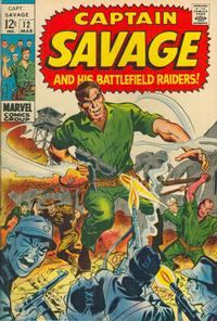 Cover Thumbnail for Capt. Savage and His Leatherneck Raiders (Marvel, 1968 series) #12
