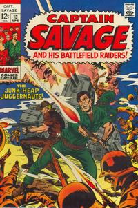 Cover Thumbnail for Capt. Savage and His Leatherneck Raiders (Marvel, 1968 series) #13