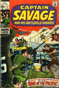 Cover Thumbnail for Capt. Savage and His Leatherneck Raiders (Marvel, 1968 series) #17