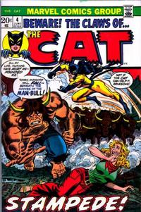 Cover for The Cat (Marvel, 1972 series) #4