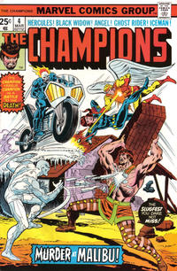 Cover Thumbnail for The Champions (Marvel, 1975 series) #4 [Regular Edition]