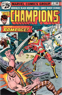 Cover Thumbnail for The Champions (Marvel, 1975 series) #5 [25¢]