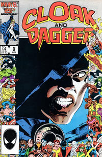 Cover for Cloak and Dagger (Marvel, 1985 series) #9 [Direct]
