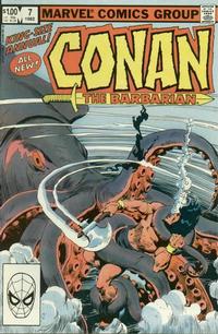 Cover for Conan Annual (Marvel, 1973 series) #7 [Direct]