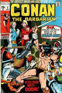 Cover Thumbnail for Conan the Barbarian (Marvel, 1970 series) #2