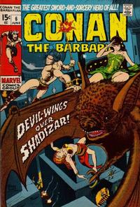 Cover for Conan the Barbarian (Marvel, 1970 series) #6